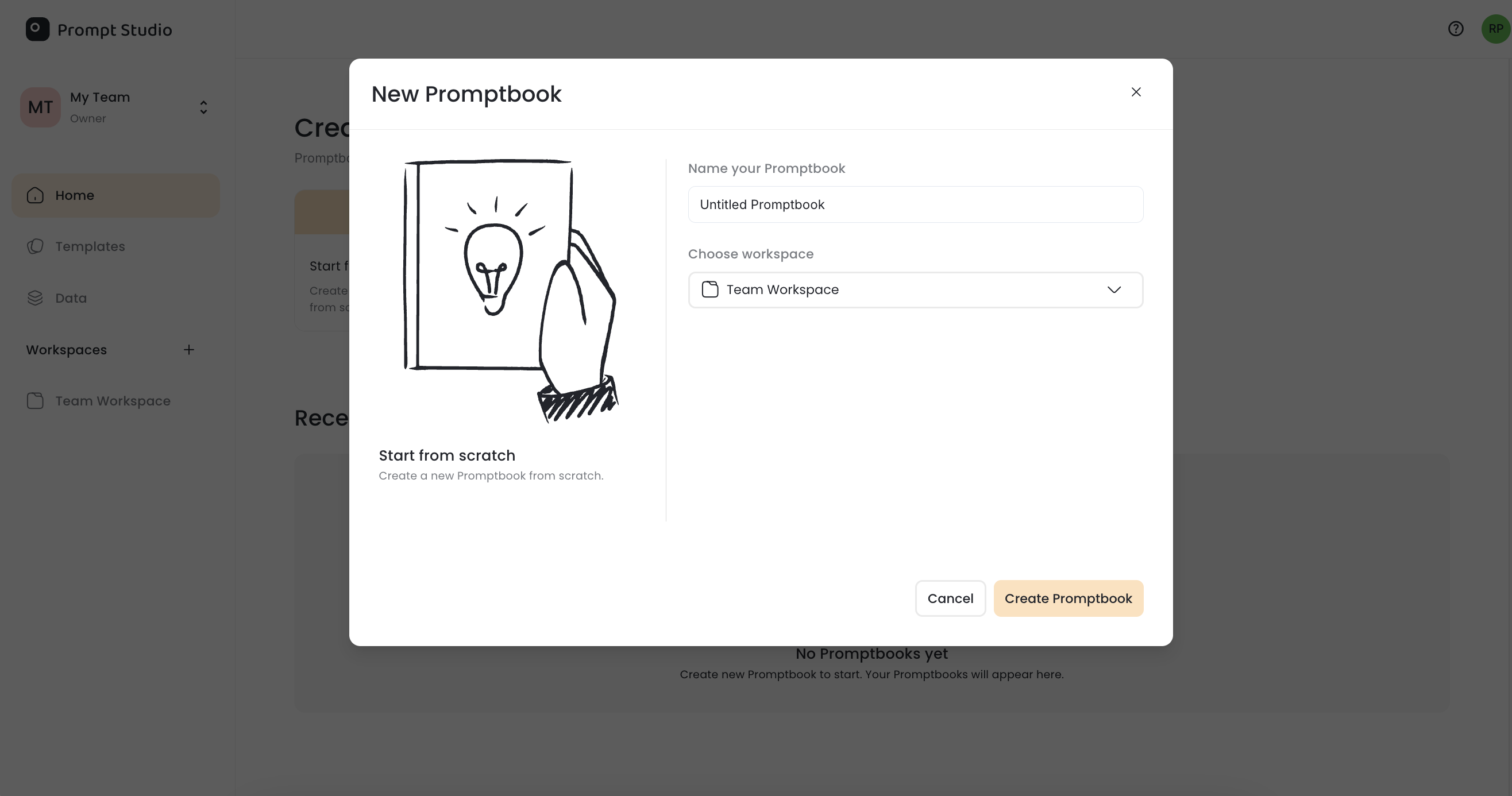 New promptbook