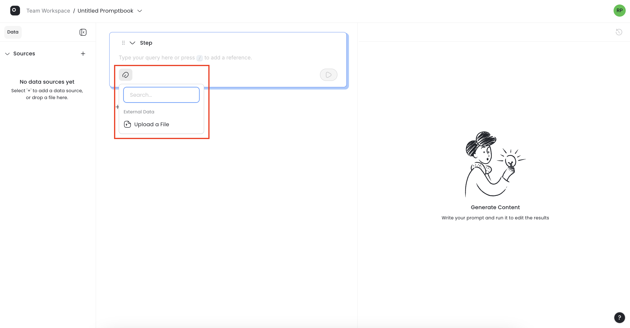 Upload File Search